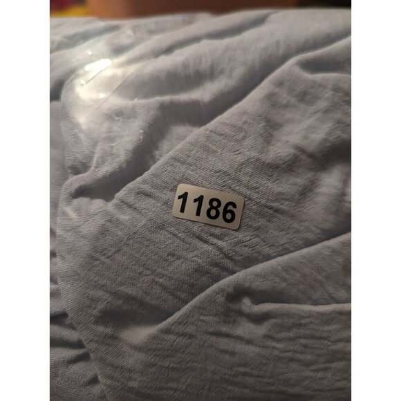 altar'd state Mini Allistair Romper Dress Size Small Light Blue Keyhole Back - Picture 16 of 16